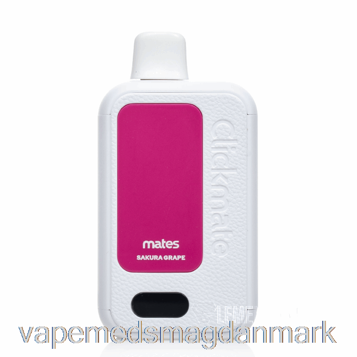Vape Uden Nikotin 7 Daze Clickmate 15000 Engangssæt Sakura Grape